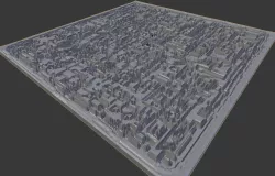 Borg Cube Diorama