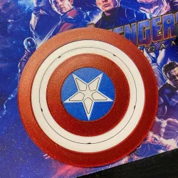Captain America Shield Coaster/Action Figure Stand