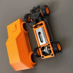 Chassis Aromur Slot 1/32 Golf GTI Full 3D Printing 1:32