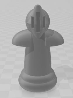 chess knight drawing 3d models 【 STLFinder