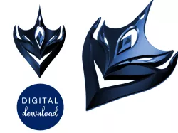 CHILDE Harbinger Mask STL FILES [Genshin Impact]