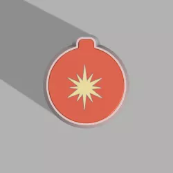 Christmas bauble Stl File