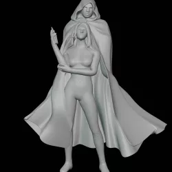 Cloak and Dagger Marvel Figure