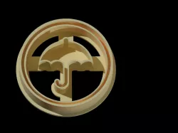 COOKIE CUTTER SQUID GAME UMBRELLA COOKIE CUTTER