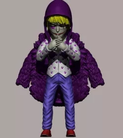Corazon cartoon - One Piece 3D print model