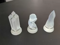 Crystal Chess Set - SLA 3D Printing
