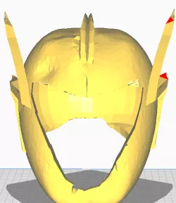 custom the flash helmet