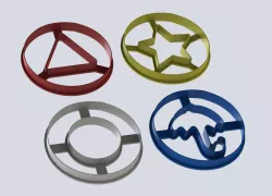 Dalgona cookie cutters