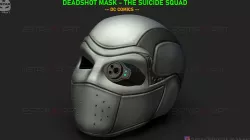 DeadShot - The Suicide Squad - DC Comics cosplay 3D print model