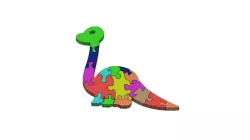 Dino brontosaurus puzzle / rompecabezas