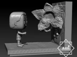 Diorema type funko, of Stranger Things