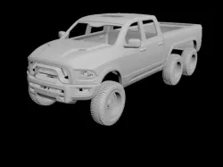 DODGE RAM for axial 6x6
