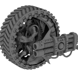 Doom Wheel (Sci Fi Resin Miniature)