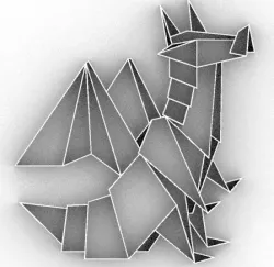 dragon origami
