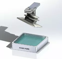 Dripping bracket for Peopoly Moai 130 3D print model