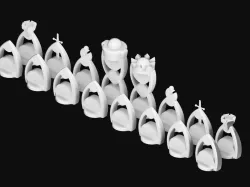 Drop Chess Set