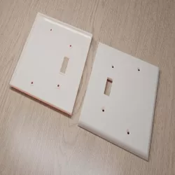 Duplex Single Switch Cover