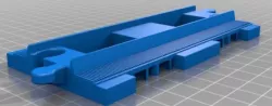 Duplo train track straight supportless