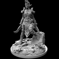 Elf Warrior 3d Models 【 Stlfinder