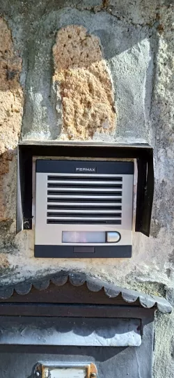 exterior doorman canopy doorbell
