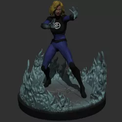 F4 Invisible Woman - MCP Scale