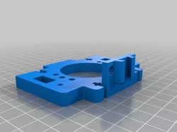 Fanshroud mount Prusa I3 Geeetech Pro X Acryl