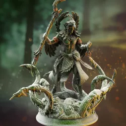 Feathered Elven Arch Druid - Zarbaeth