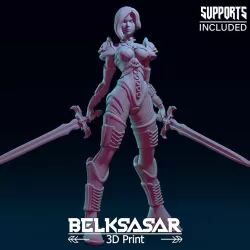 Female Guardian Vampire 3D print model