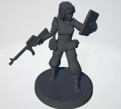 Female Guardsman Tracker (penal legion)