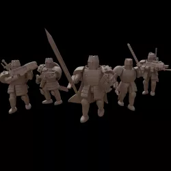 Feudal Imperial Guard Command Squad