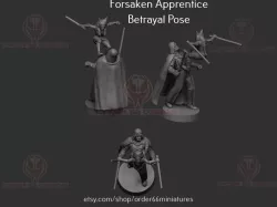 Forsaken Apprentice Betrayal Pose - Legion Scale