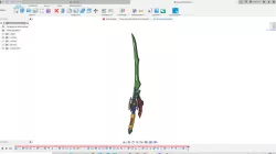 futuristic sword fan art