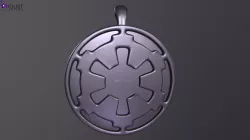 Galactic Empire Pendant magnet
