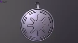 Galactic Republic Pendant magnet