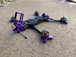 GEPRC Crocodile7 HD Plus Collection of Parts - SMA Antenna - Matek GPS - GoPro - FPV Camera - Immortal T Mount