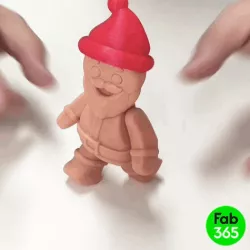 Gingerbread Santa Claus