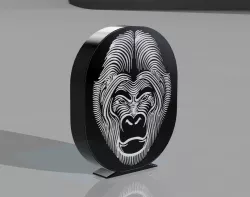 gorilla lamp