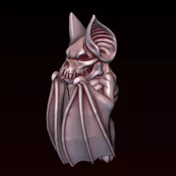 Gothic Bat Statue GARGOYLE