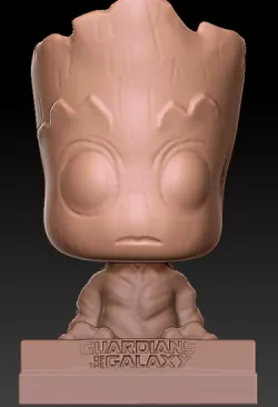 Groot phone holder - guardians of the galaxy 3D print model