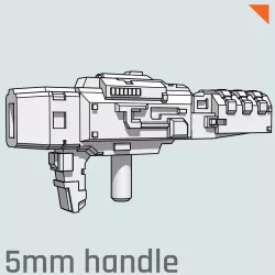 "HAMMERDOWN" Transformers Weapon (5mm post)