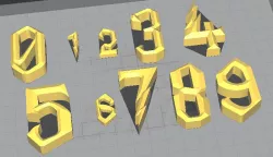 harry potter numbers