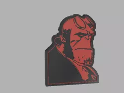 Hell boy lamp