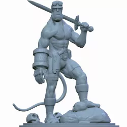 Hellboy 3d stl printable