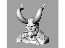hellboy bust