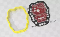 Hello Kitty Cookie Cutter