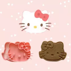 Hello kitty DCUT 1 COOKIE CUTTER STAMP
