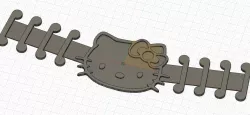 Hello kitty mask strap