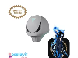 Idia Shroud Skull 3D Model Twisted Wonderland Cosplay