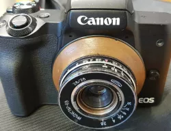 Industar-69 to EF-M adapter