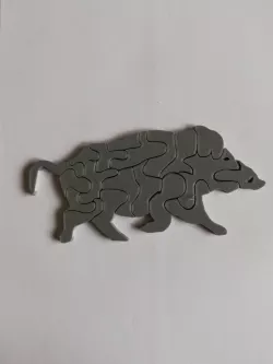Jigsaw puzzle - Jigsaw boar